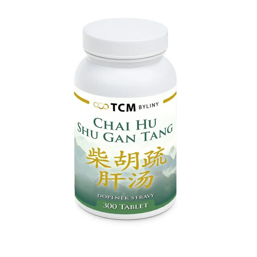 CHAI HU SHU GAN Tang tradiční čínská medicína TCM Byliny