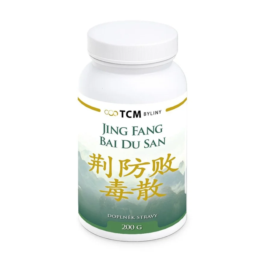 Jing Fang Bai Du San tradiční čínská medicína TCM Byliny