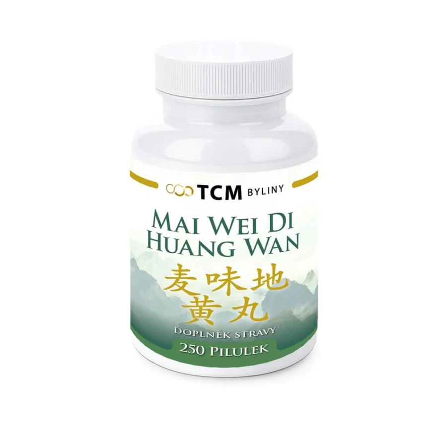 MAI WEI DI HUANG WAN tradiční čínská medicína TCM Byliny