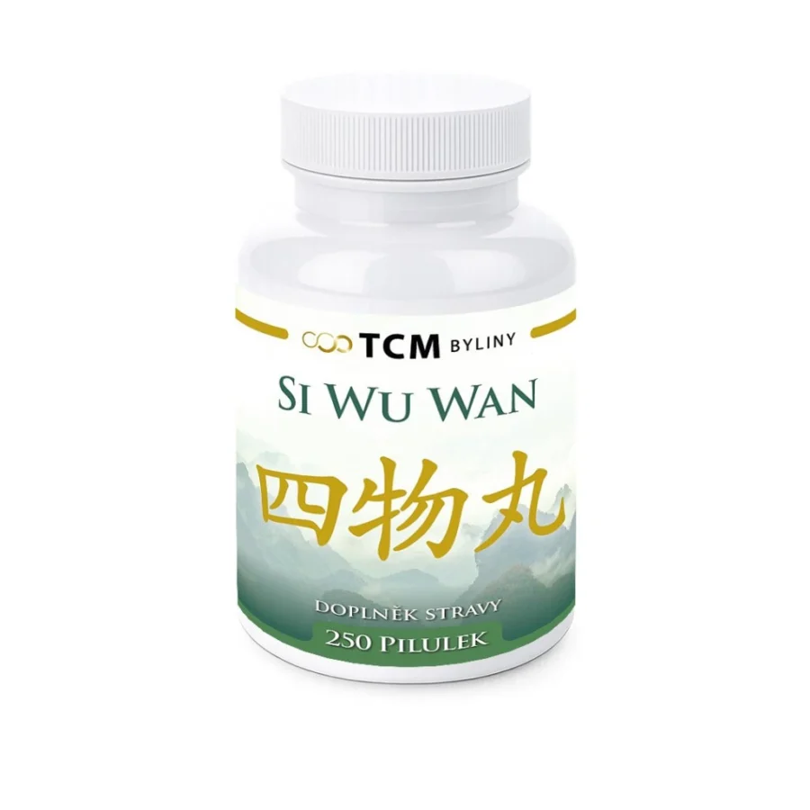 SI WU WAN tradiční čínská medicína TCM Byliny