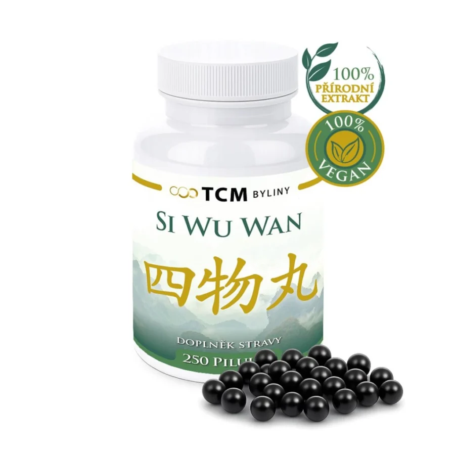 SI WU WAN tradiční čínská medicína TCM Byliny