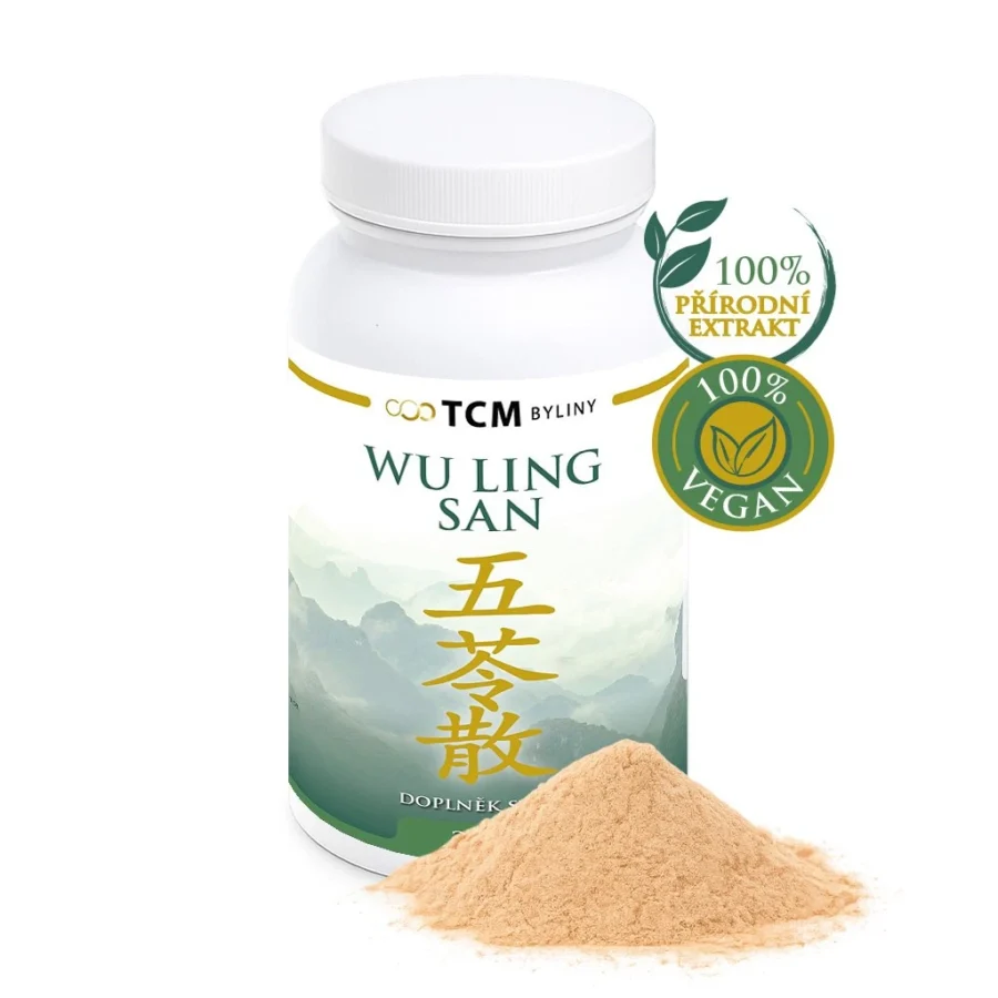 WU LING SAN tradiční čínská medicína TCM Byliny