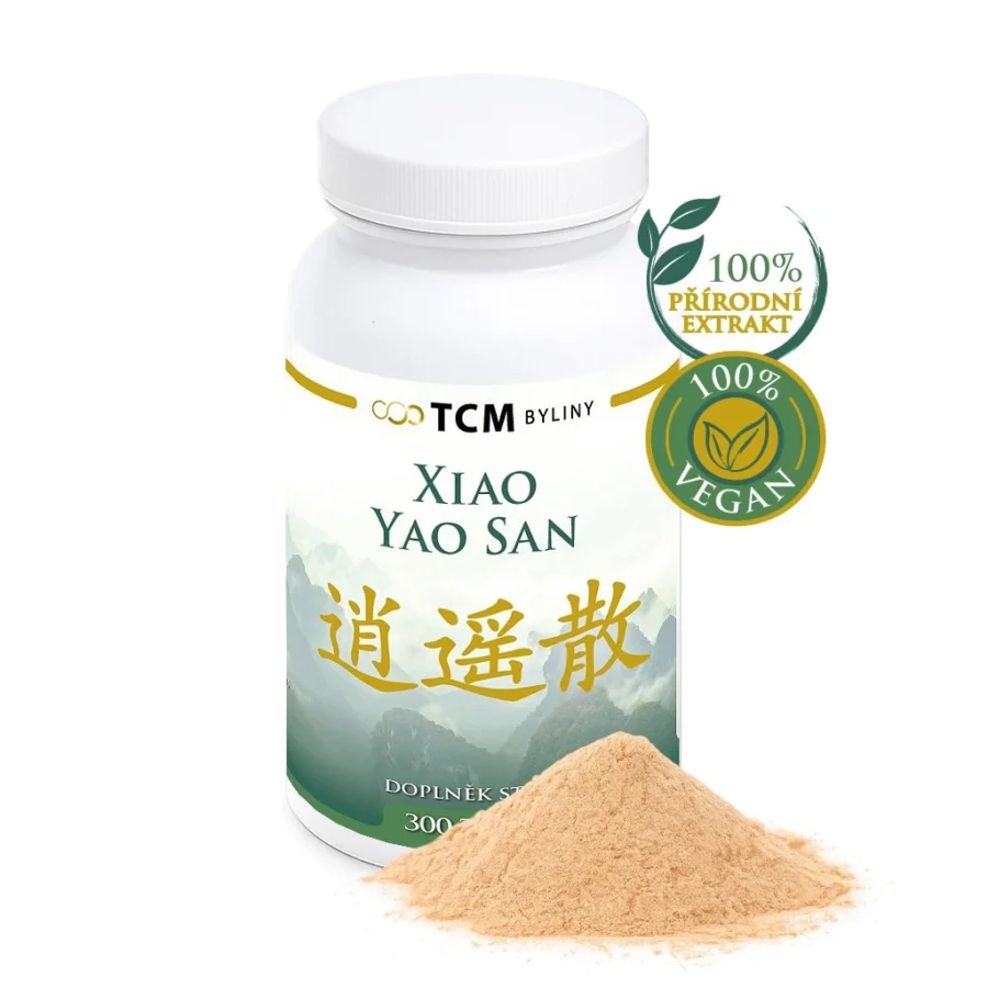 XIAO YAO SAN tradiční čínská medicína TCM Byliny