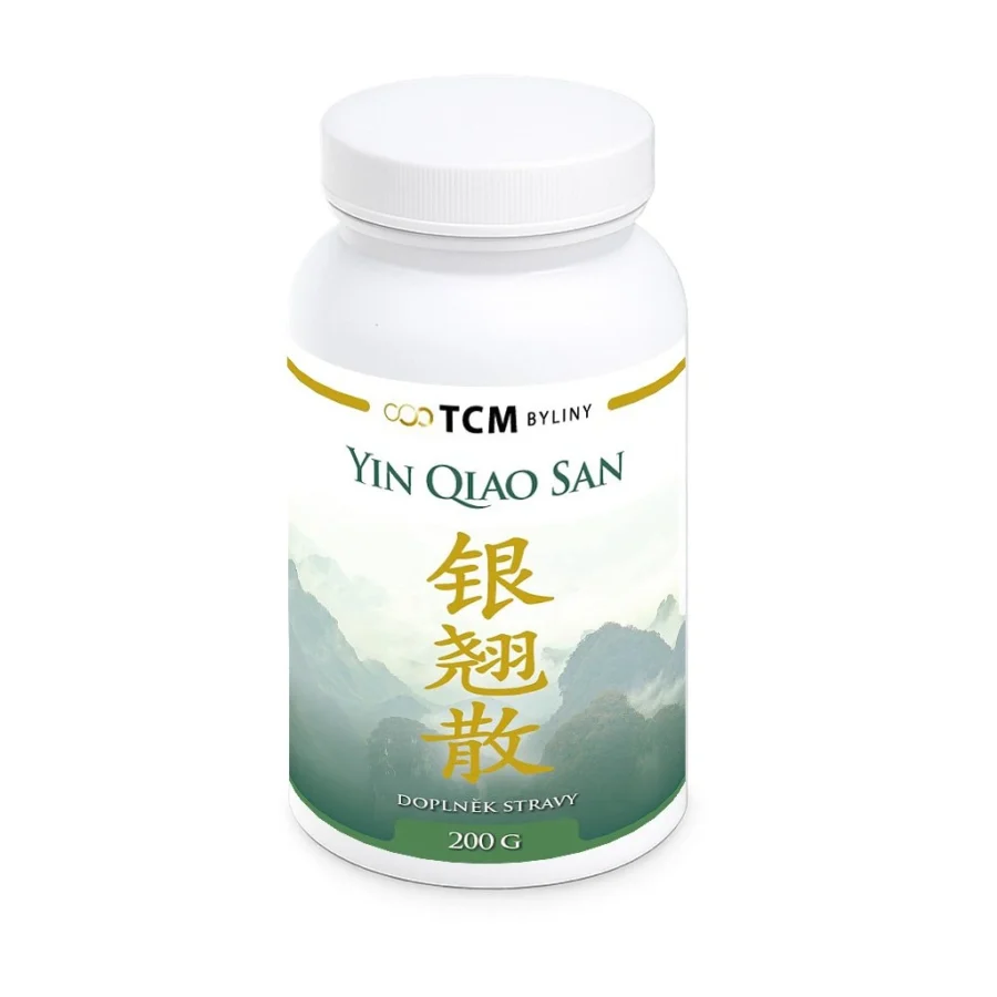 YIN QIAO SAN tradiční čínská medicína TCM Byliny