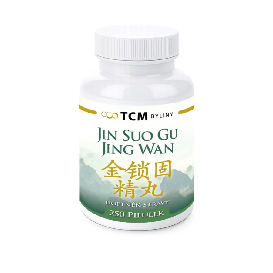 JIN SUO GU JING WAN WAN tradiční čínská medicína TCM Byliny