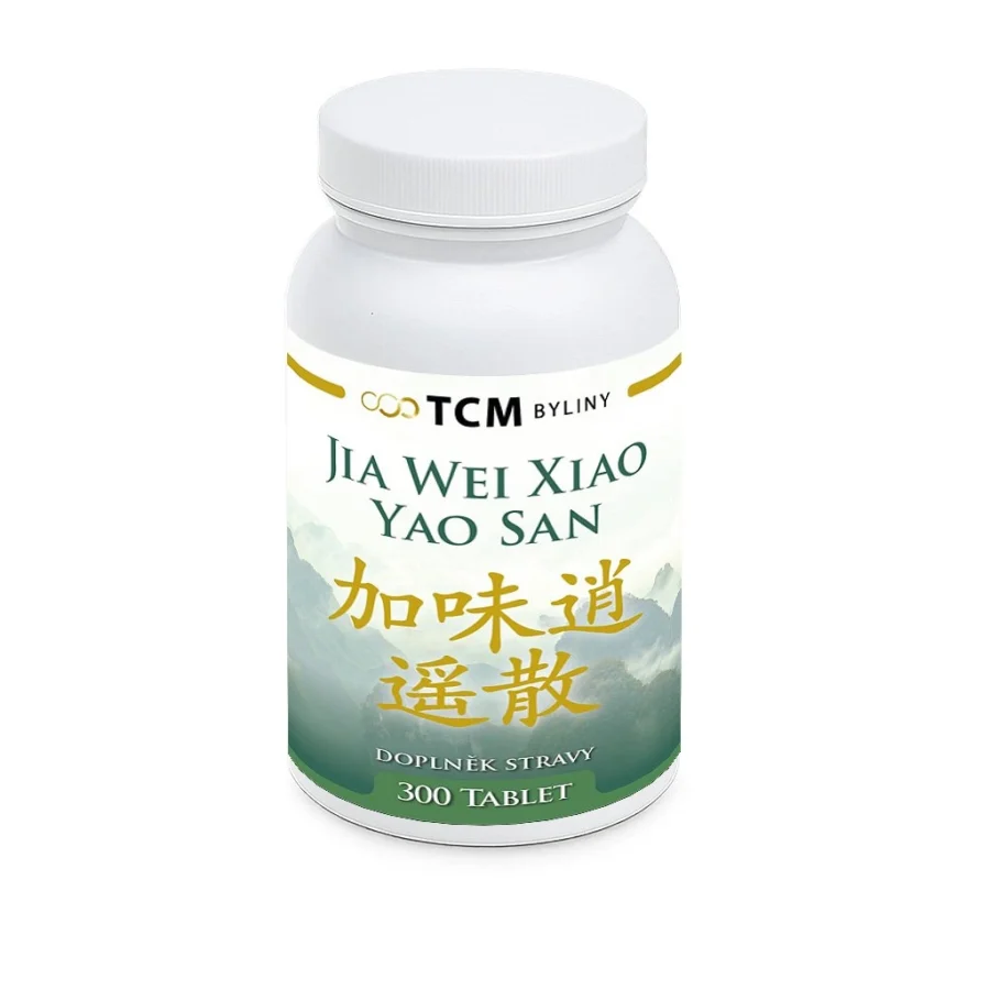 JIA WEI XIAO YAO SAN tradiční čínská medicína TCM Byliny