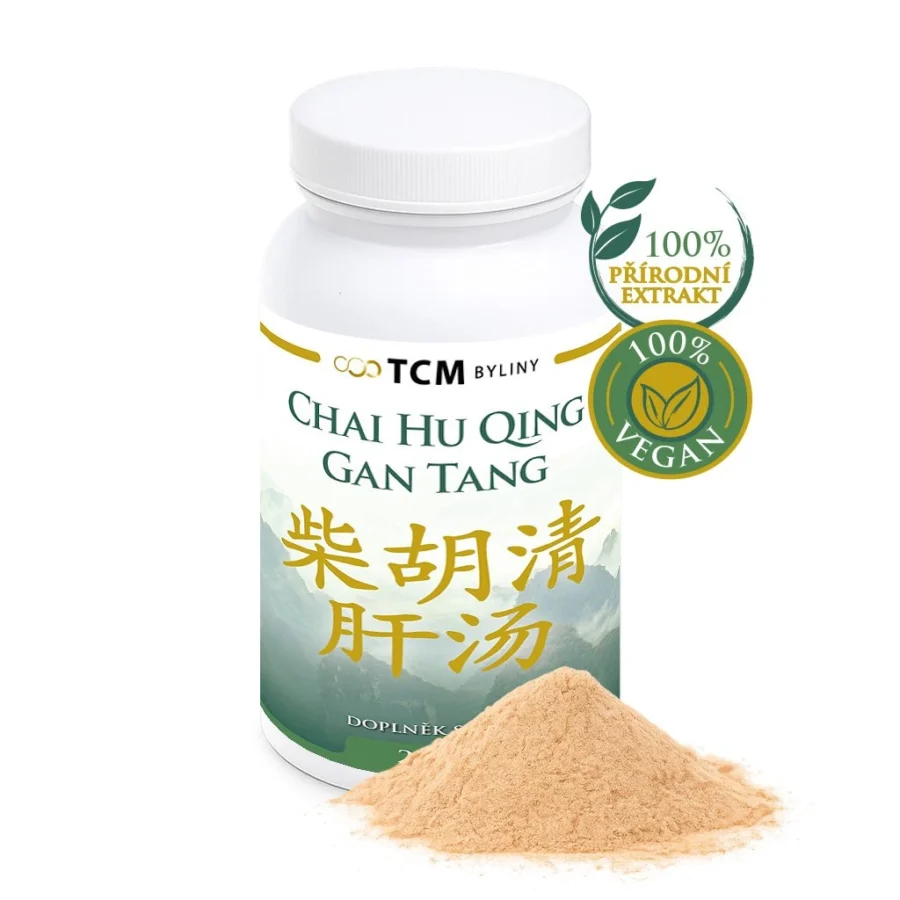 CHAI HU QING GAN TANG tradiční čínská medicína TCM Byliny