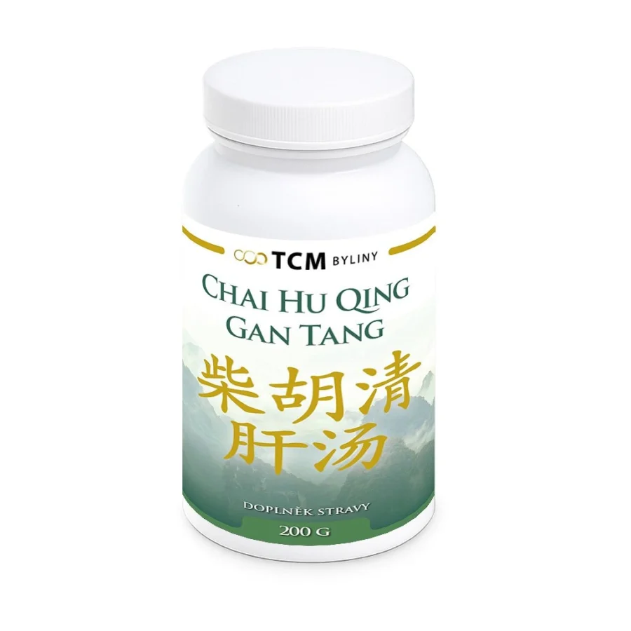 CHAI HU QING GAN TANG tradiční čínská medicína TCM Byliny