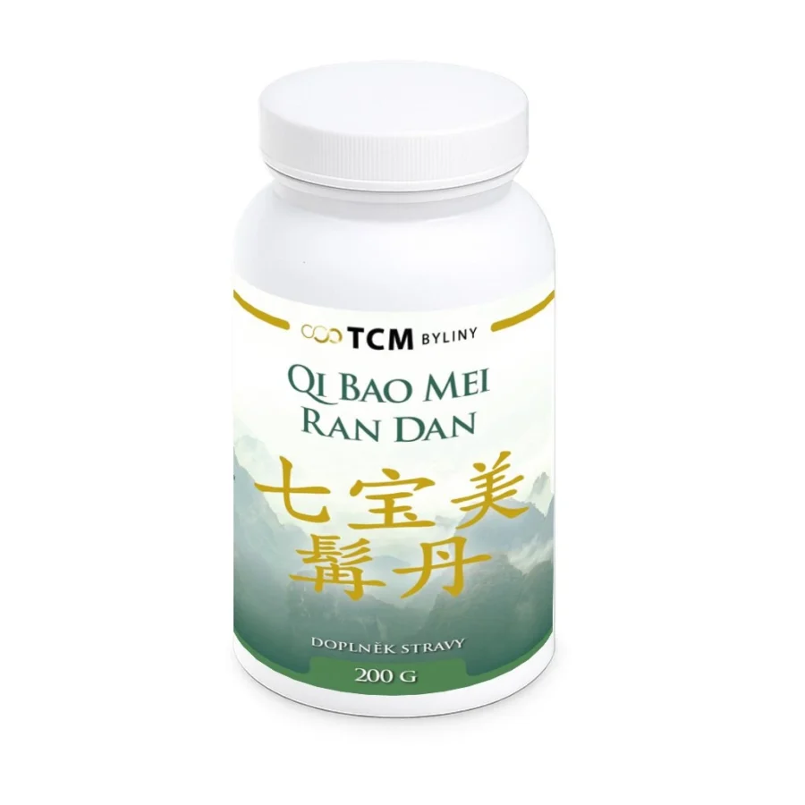 QI BAO MEI RAN DAN tradiční čínská medicína TCM Byliny