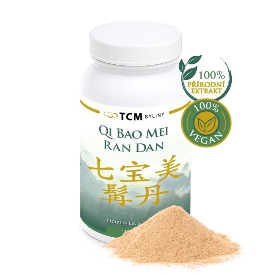QI BAO MEI RAN DAN tradiční čínská medicína TCM Byliny