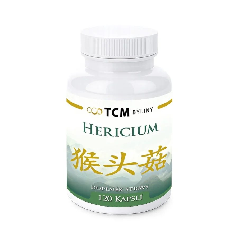 Hericium tradiční čínská medicína TCM Byliny