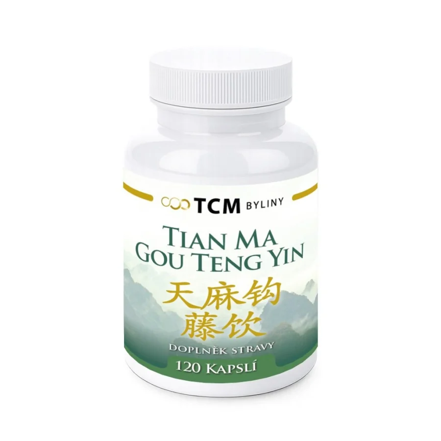TIAN MA GOU TENG YIN tradiční čínská medicína TCM Byliny