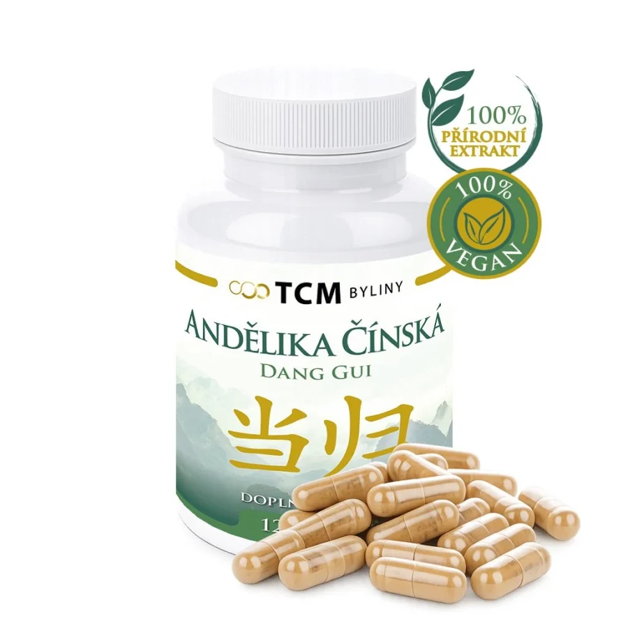 Andělika čínská tradiční čínská medicína TCM Byliny