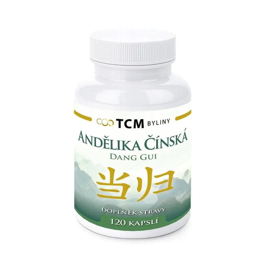 Andělika čínská tradiční čínská medicína TCM Byliny