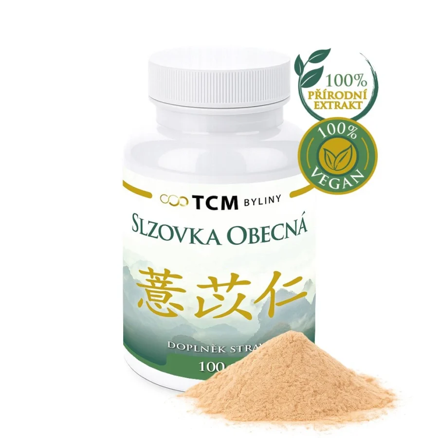 Slzovka obecná tradiční čínská medicína TCM Byliny