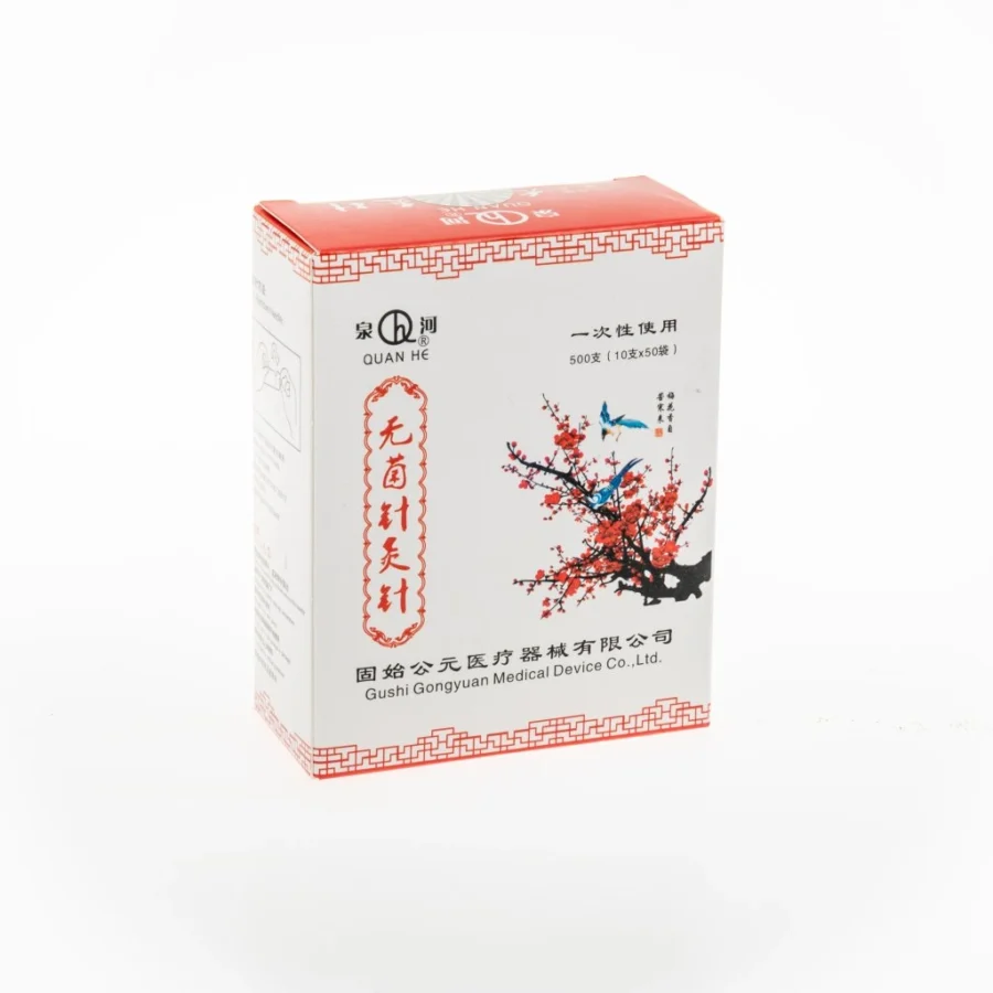 Akupunkturní jehly Quan He tradiční čínská medicína TCM Byliny