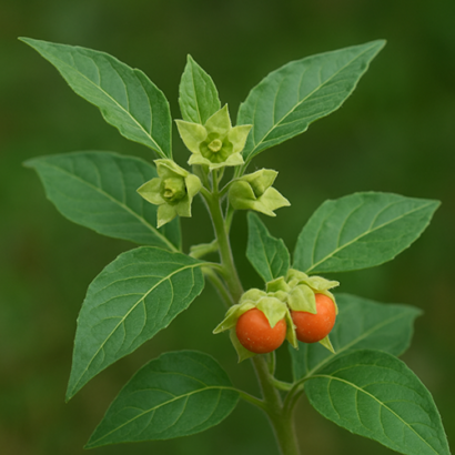 ASHWAGANDHA tradiční čínská medicína TCM Byliny