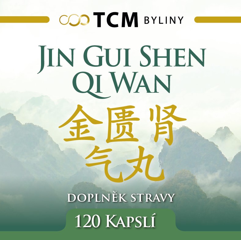 JIN GUI SHEN QI WAN tradiční čínská medicína TCM Byliny
