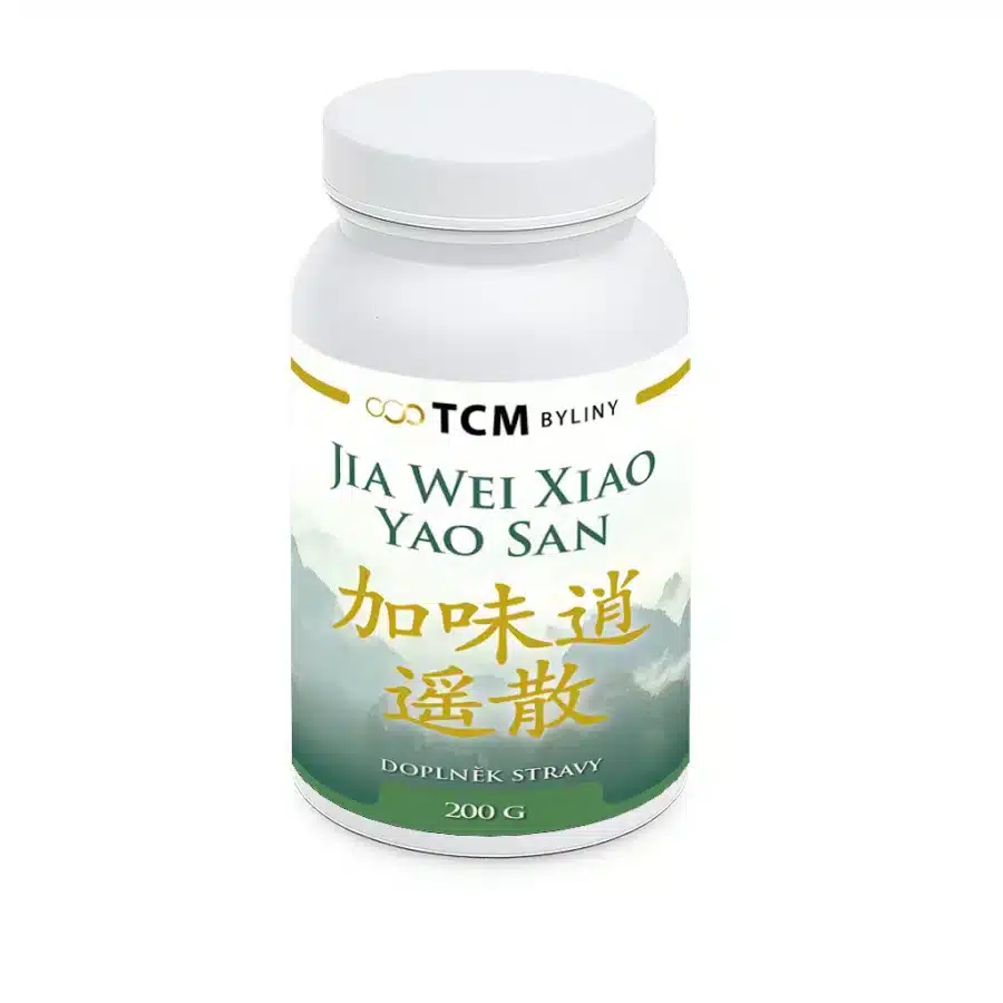 JIA WEI XIAO YAO SAN tradiční čínská medicína TCM Byliny
