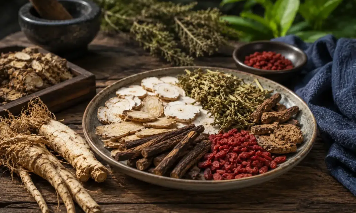 Du Huo Ji Sheng Tang tradiční čínská medicína TCM Byliny
