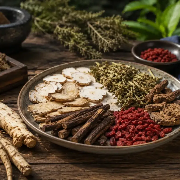 Du Huo Ji Sheng Tang tradiční čínská medicína TCM Byliny