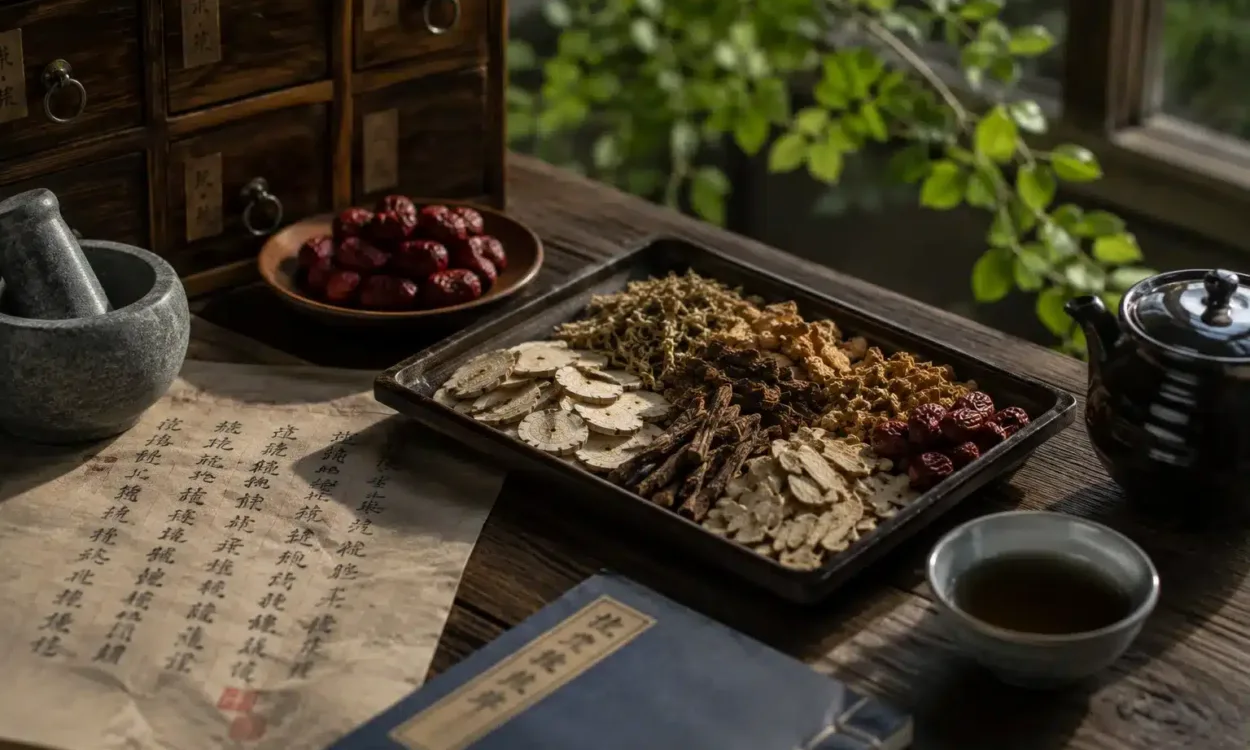 GAN MAI DA ZAO TANG tradiční čínská medicína TCM Byliny