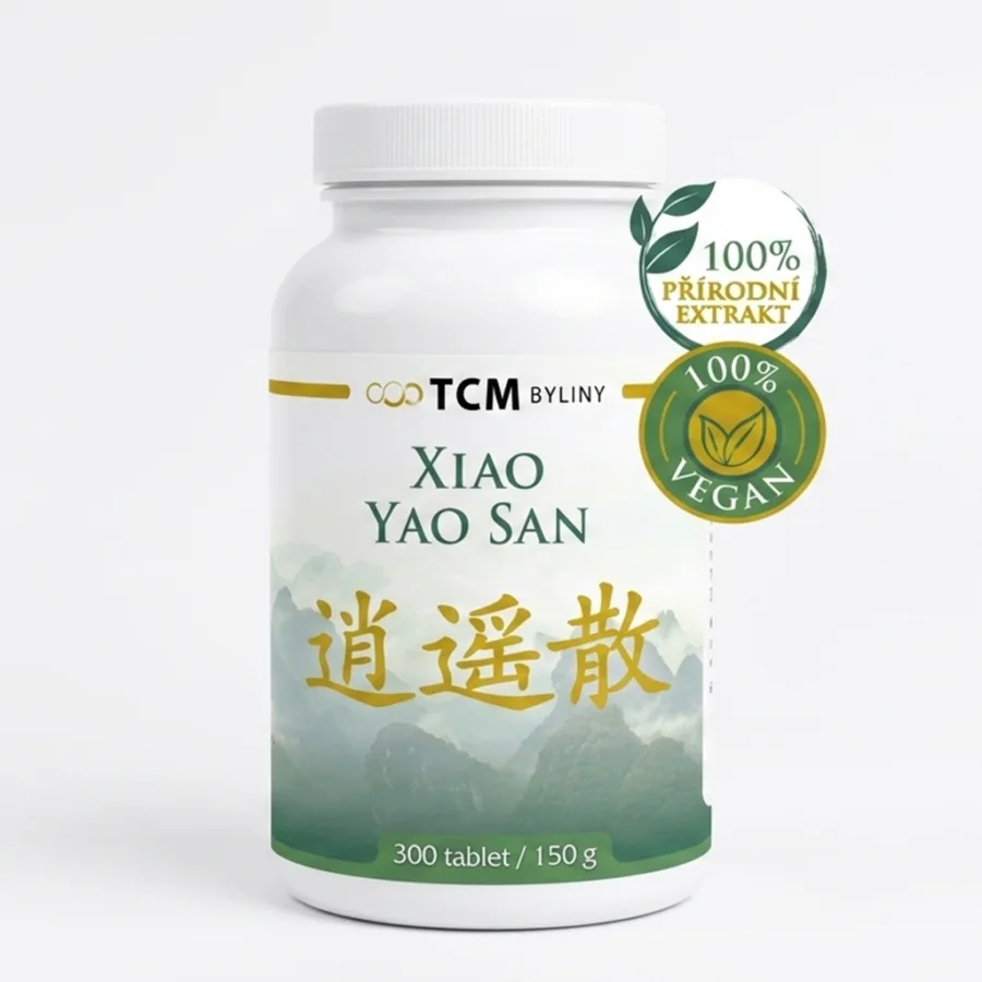 XIAO YAO SAN tradiční čínská medicína TCM Byliny