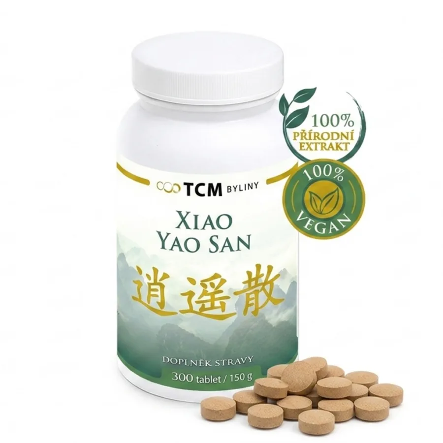 XIAO YAO SAN tradiční čínská medicína TCM Byliny