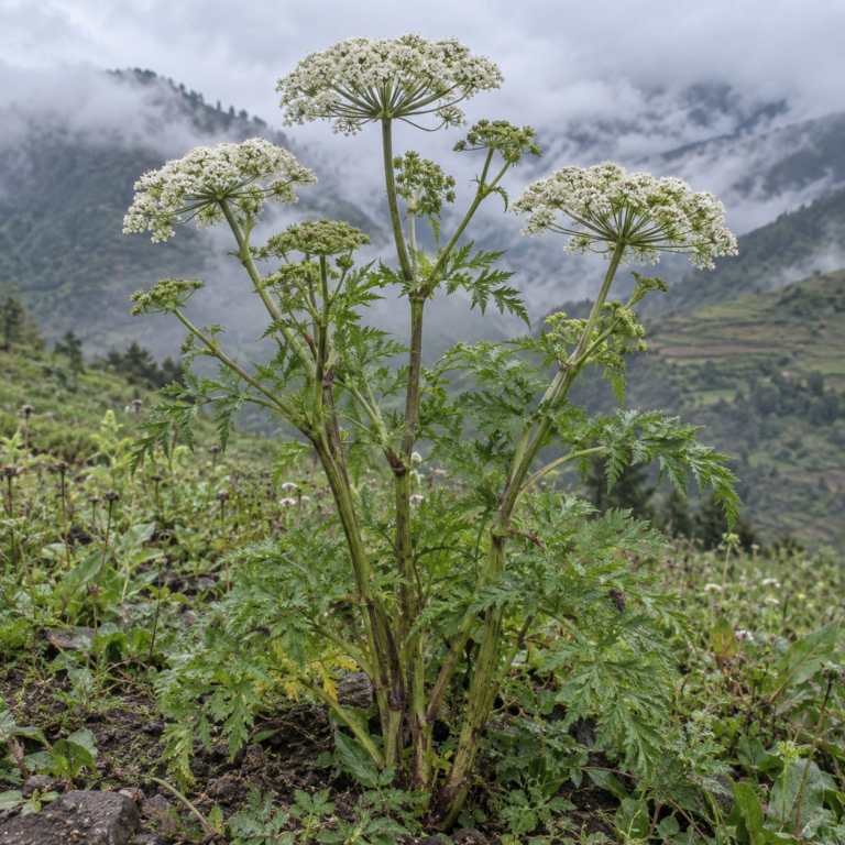 Dang Gui – rostlina Angelica sinensis (Oliv.) Diels