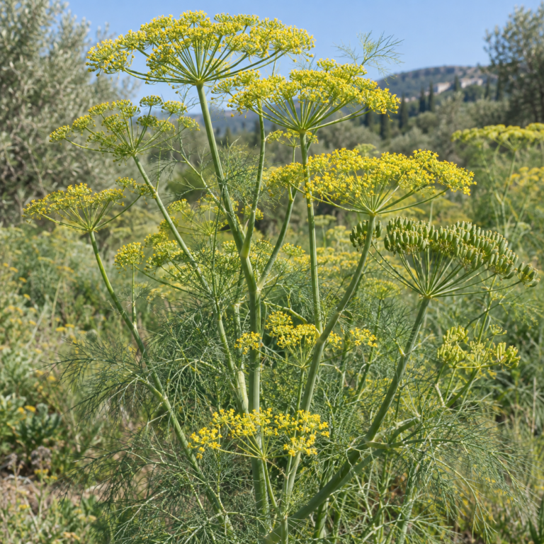 Xiao Hui Xiang – rostlina Foeniculum vulgare Mill.