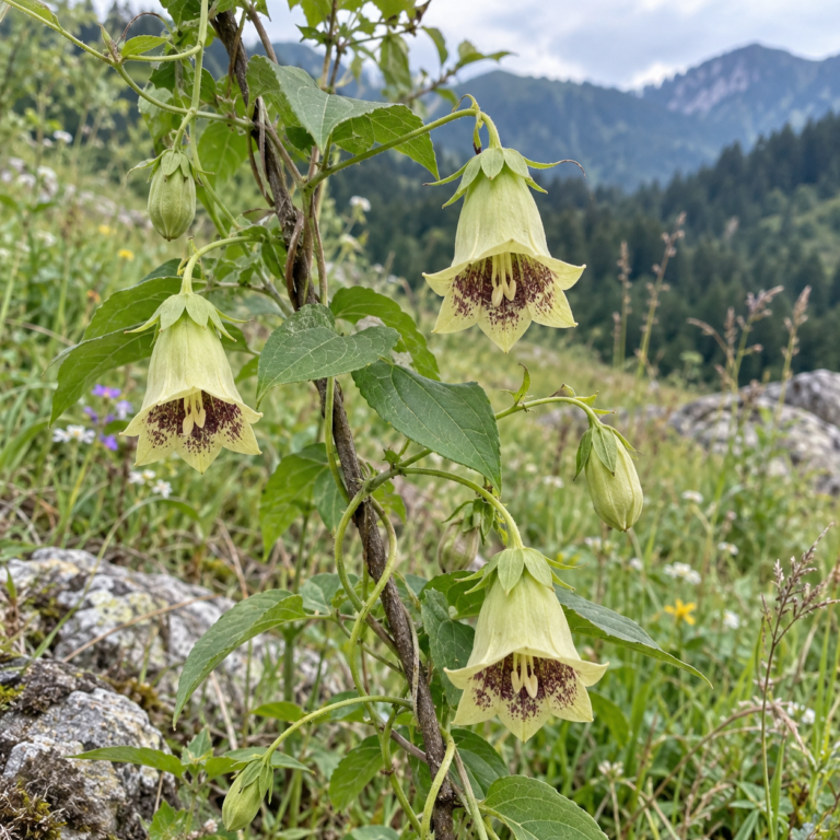 Dang Shen – rostlina Codonopsis pilosula (Franch.) Nannf.; Codonopsis pilosula var. modesta (Nannf.) L. T. Shen; Codonopsis tangshen Oliv.