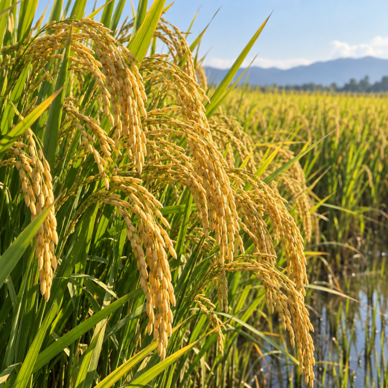 Geng Mi – rostlina Oryza sativa L. (skupina japonica)