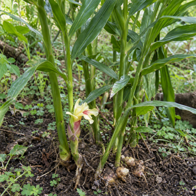 Sheng Jiang – rostlina Zingiber officinale Roscoe
