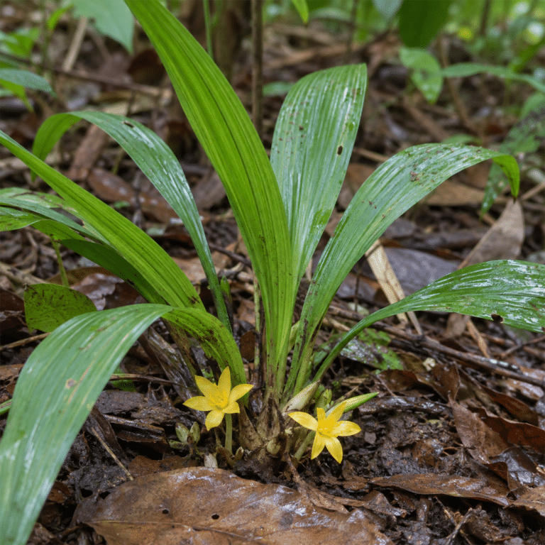 Xian Mao – rostlina Curculigo orchioides Gaertn.