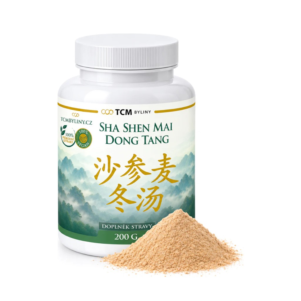Sha Shen Mai Dong Tang – dóza 200 g a sypký extrakt